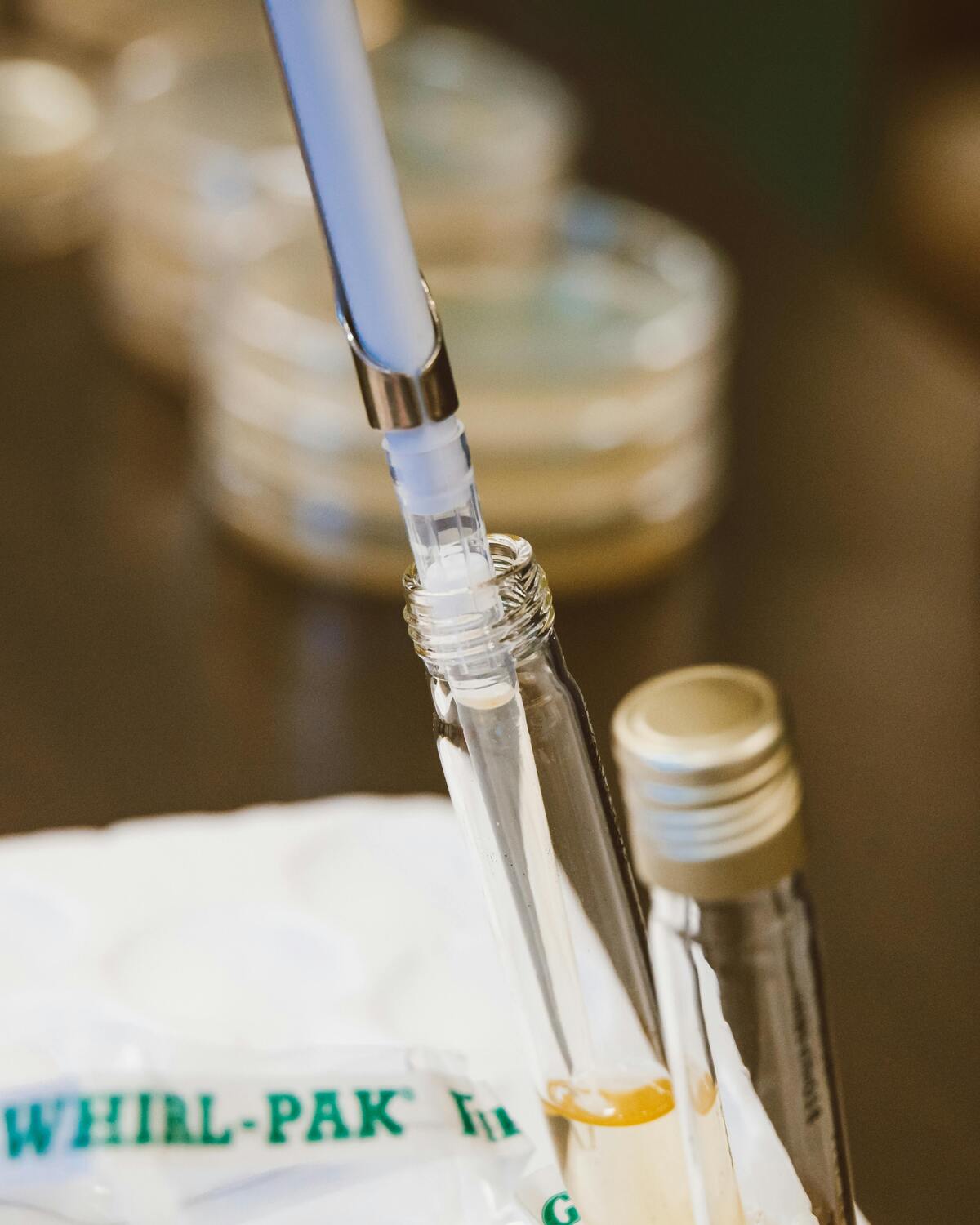 process in laboratory